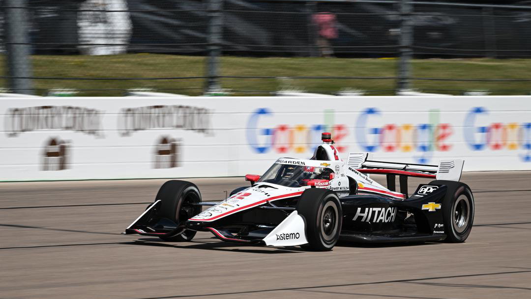 Josef Newgarden, Team Penske at Iowa Speedway